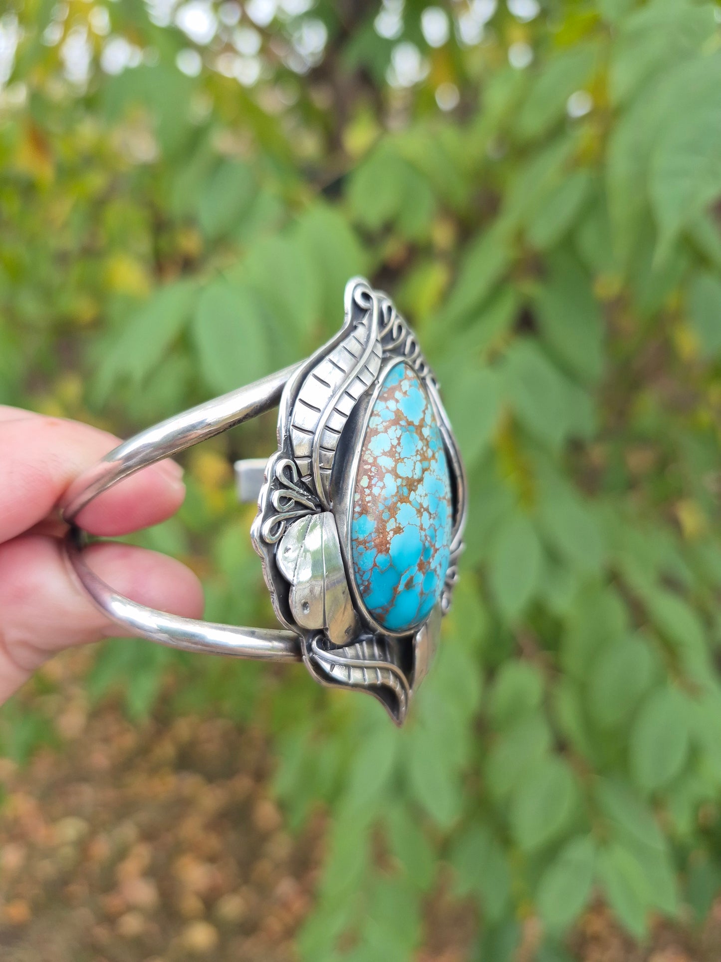 Transitions Horizon Cuff – Sterling Silver & Turquoise