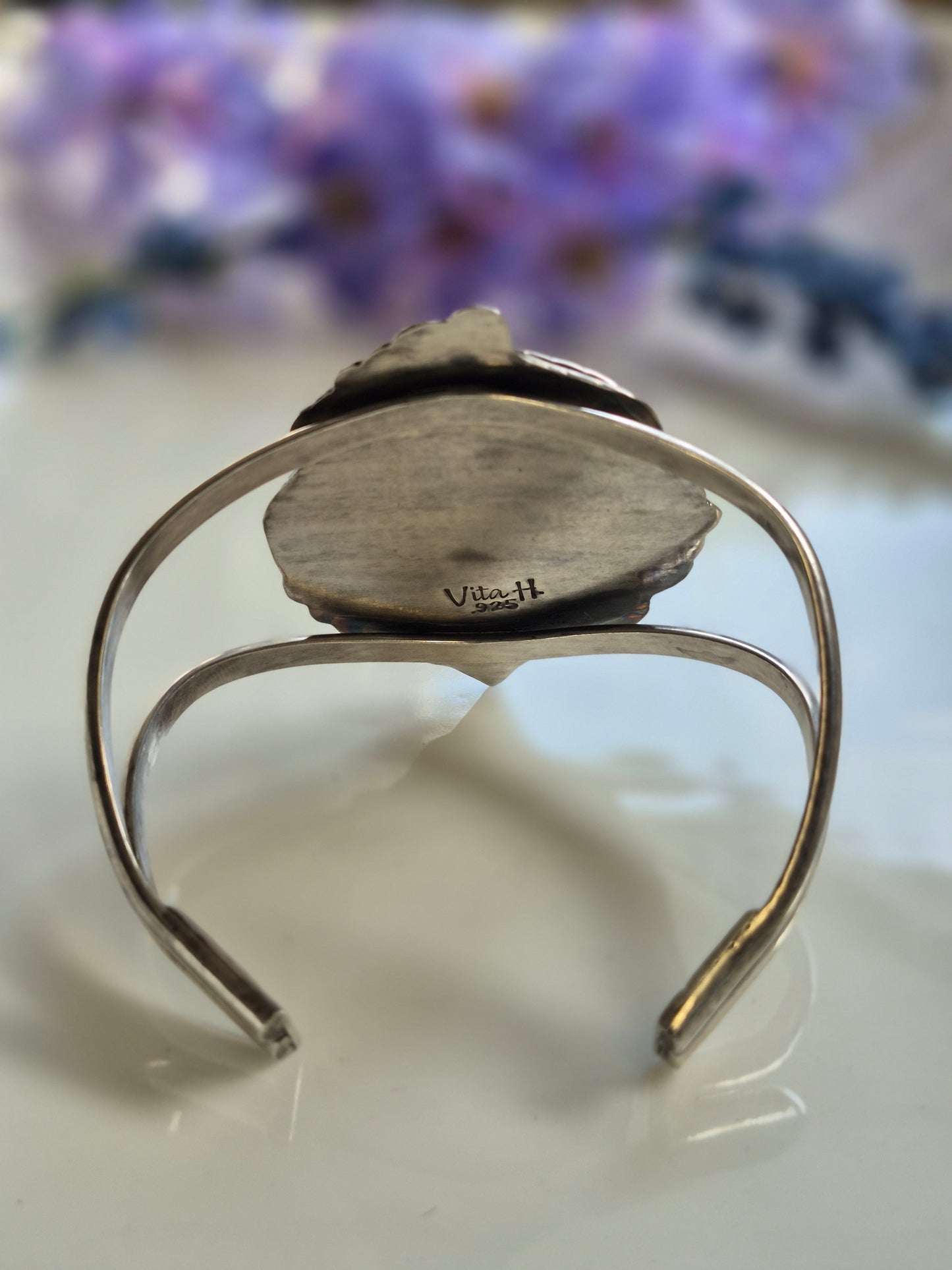 Transitions Horizon Cuff – Sterling Silver & Turquoise