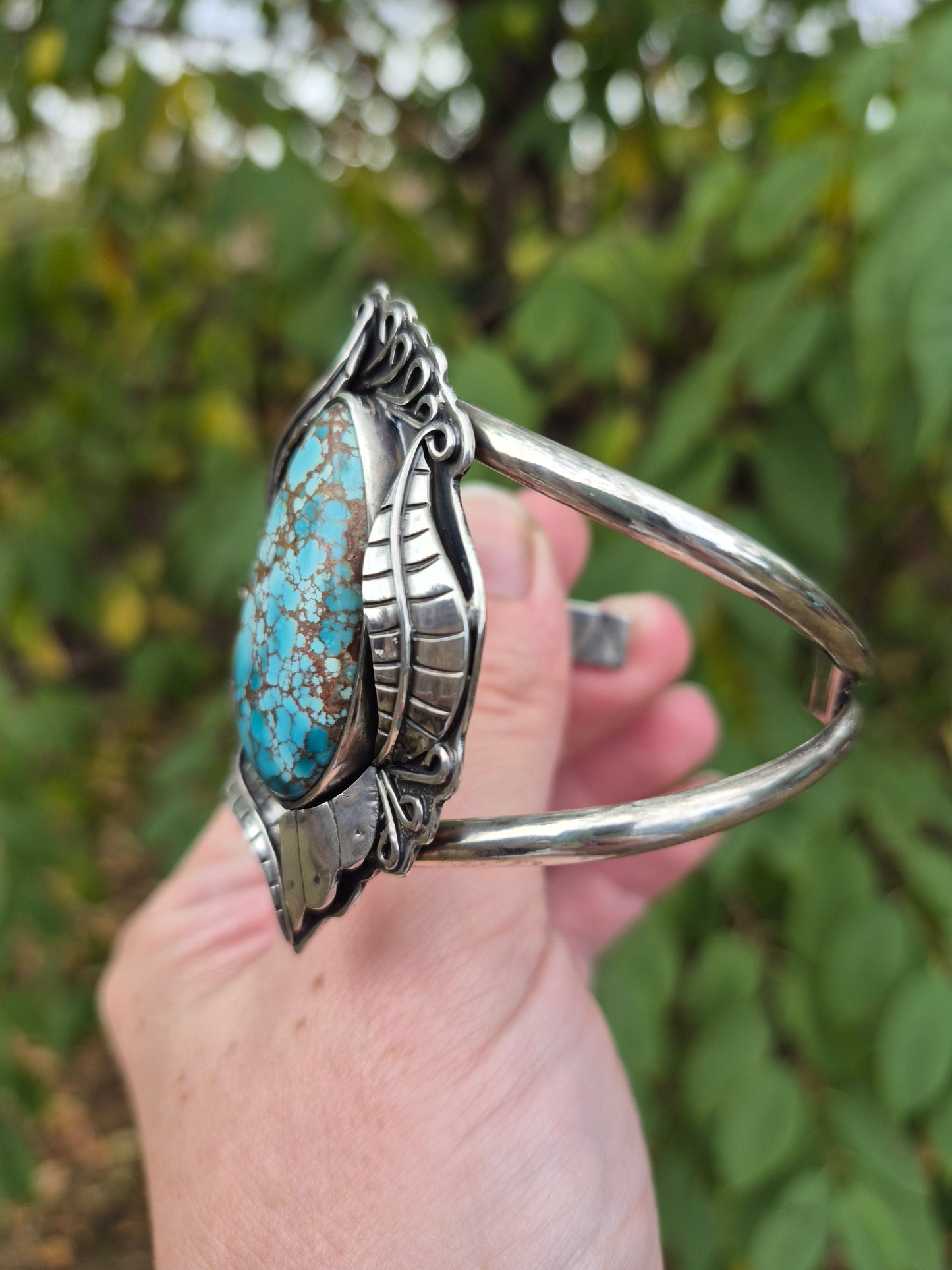 Transitions Horizon Cuff – Sterling Silver & Turquoise